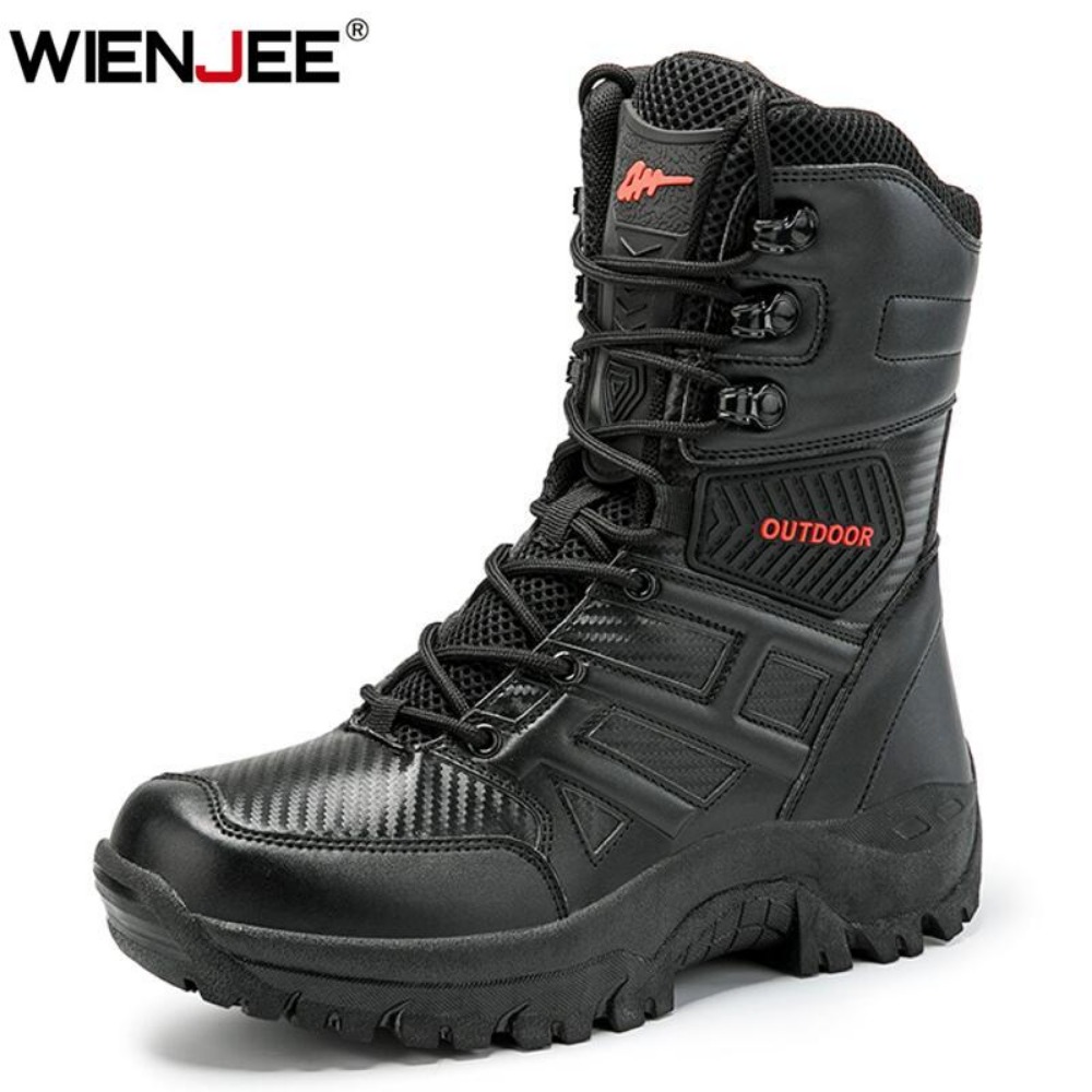Suede Ankle Boot - High Quality Men's Brand High-Top Leather