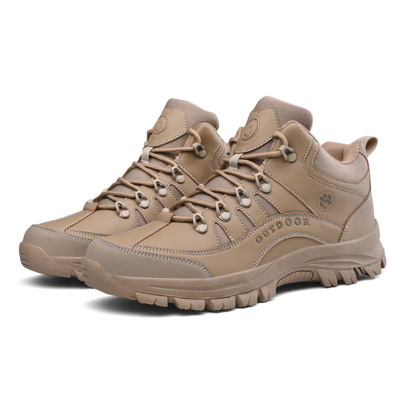 Suede Ankle Boot - Men Tactical Boots Military Male Army