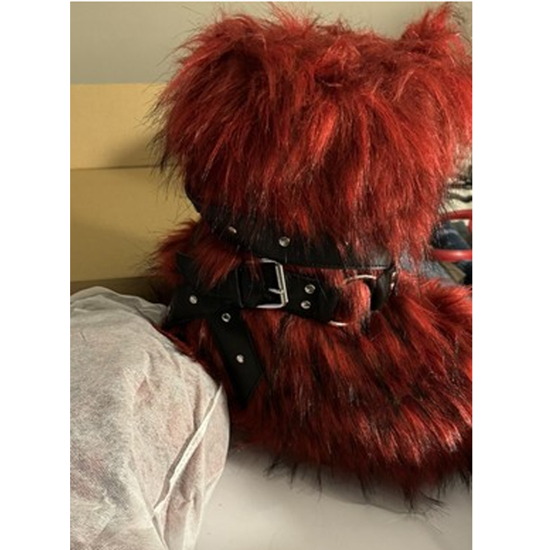 Women'S Shoes Red Bottoms - Red Fur Thick-Soled Cross-Buckles Warm Boots