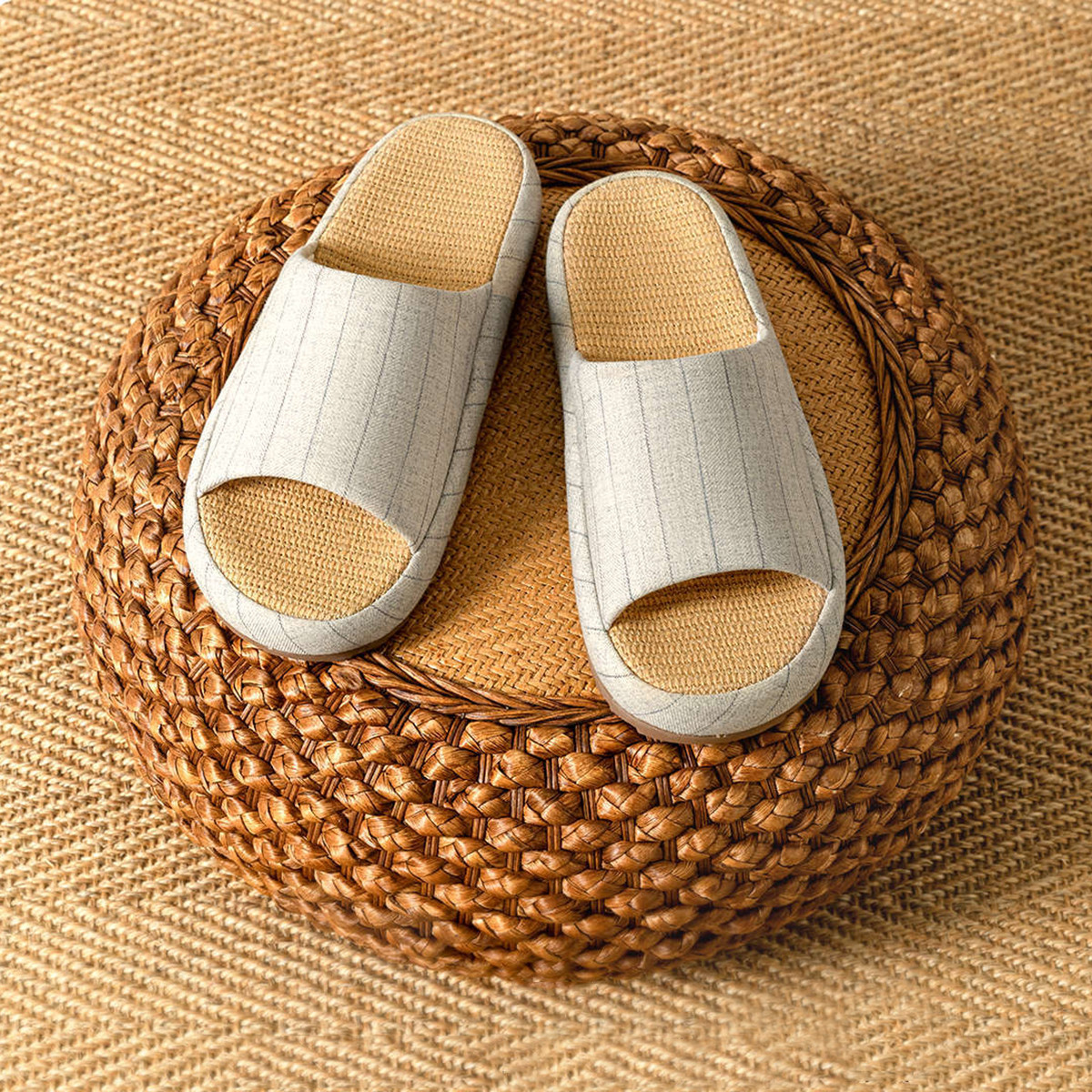 Summer Women Home Slippers Lin - Women'S Shoes For Flat Feet 评论和价格