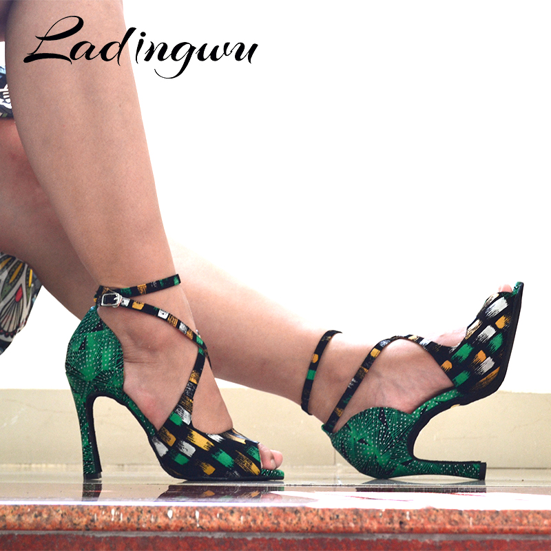 Ladingwu Brands Latin Dance Sh - Women'S Shoes Z 评论和价格