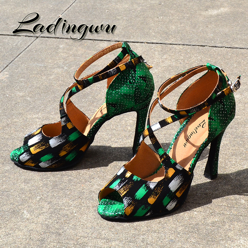Ladingwu Brands Latin Dance Sh - Women'S Shoes Z 评论和价格