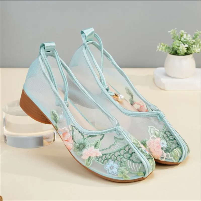 Popular Sandals Mesh Shoes Emb - Women Shoes Sandals 评论和价格