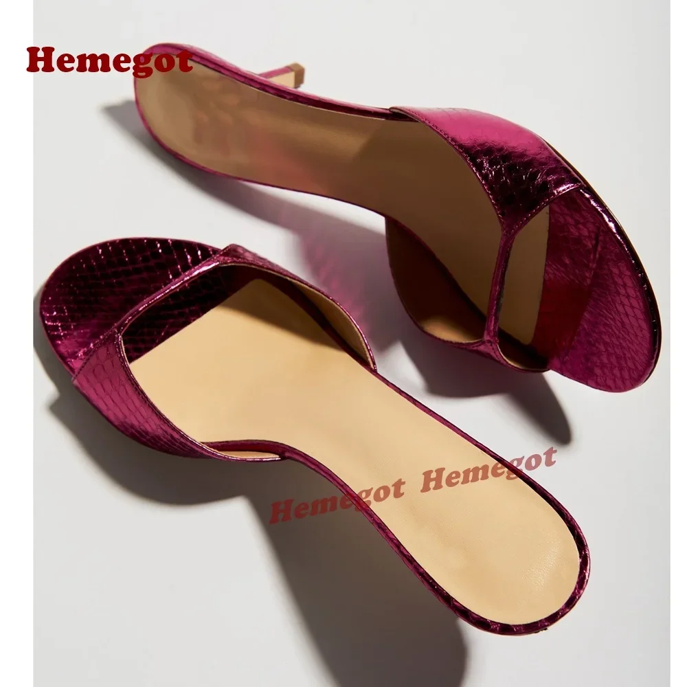 Purple Glossy Stiletto Heels S - Women'S Shoes Crocs 评论和价格