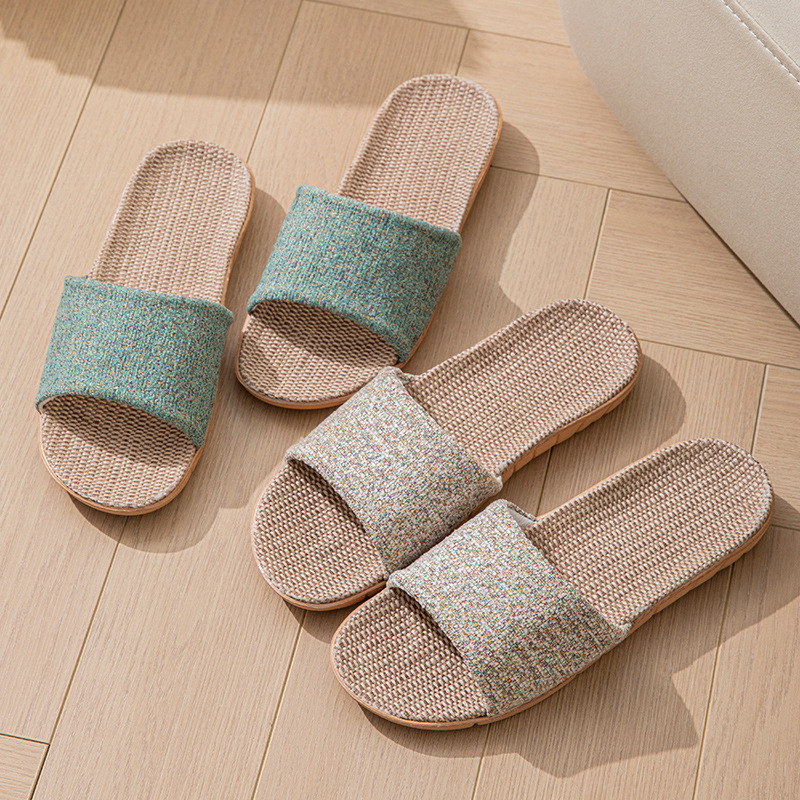 Hemp Casual Women's Slippers H - Women'S Shoes For Flat Feet 评论和价格