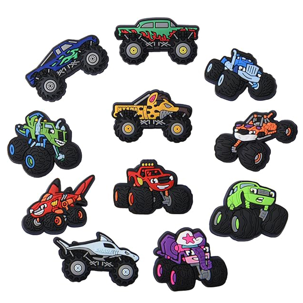 11Pcs Cars Cartoon Shoe Charms - Women'S Shoes Crocs 评论和价格