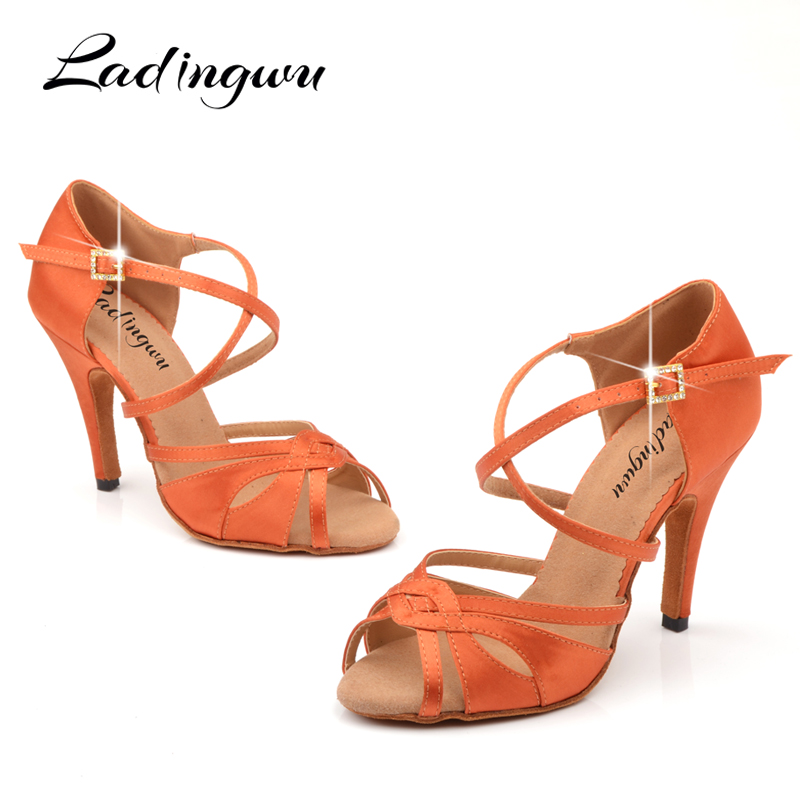 Ladingwu Women's Red-Brown Sat - Women'S Shoes Red Bottoms 评论和价格