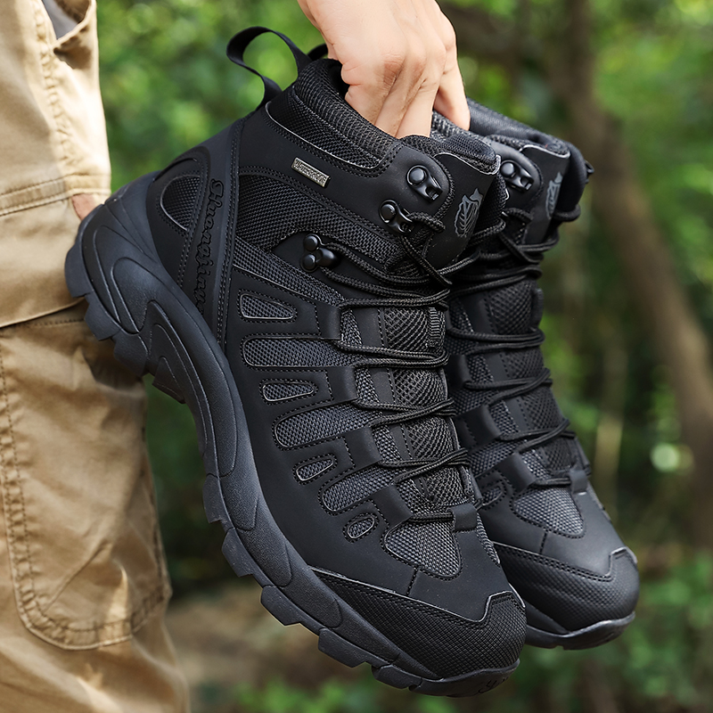 Men Army Shoes Waterproof Male - Suede Ankle Boot 评论和价格