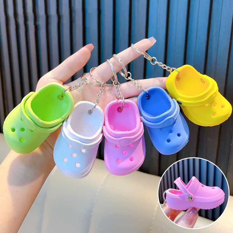 1PC Mini Slipper Shoes Keychai - Women'S Shoes Crocs 评论和价格
