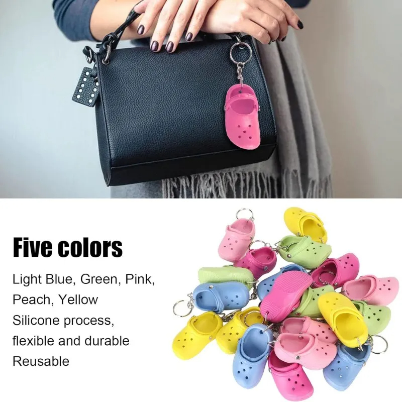 1PC Mini Slipper Shoes Keychai - Women'S Shoes Crocs 评论和价格