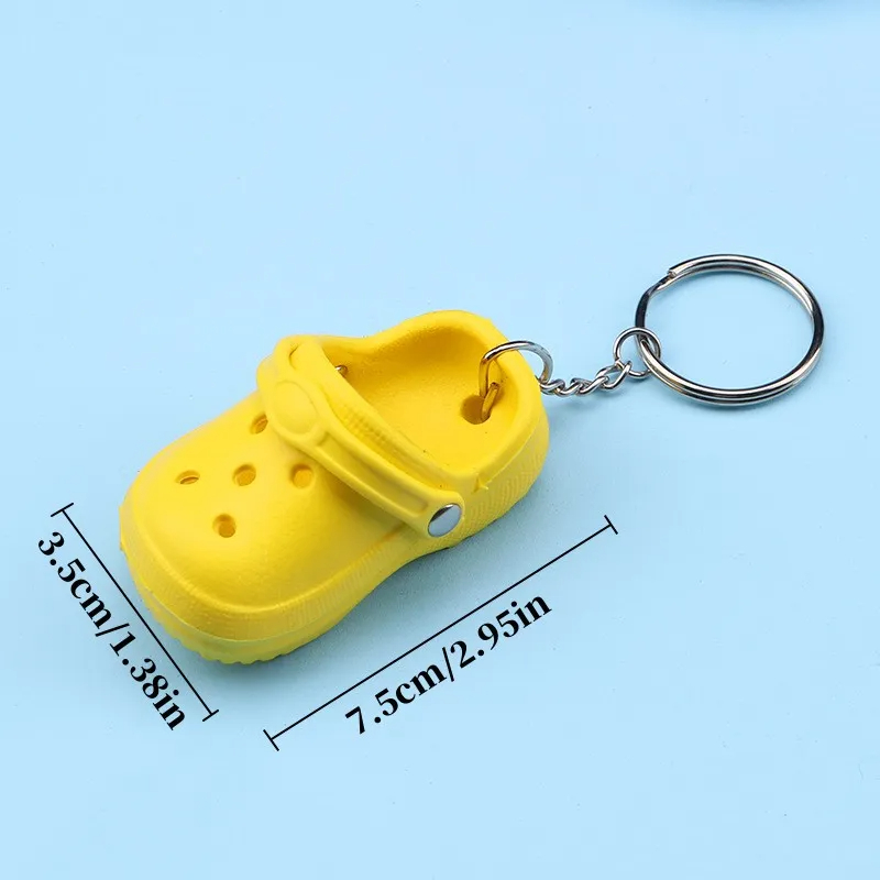 1PC Mini Slipper Shoes Keychai - Women'S Shoes Crocs 评论和价格