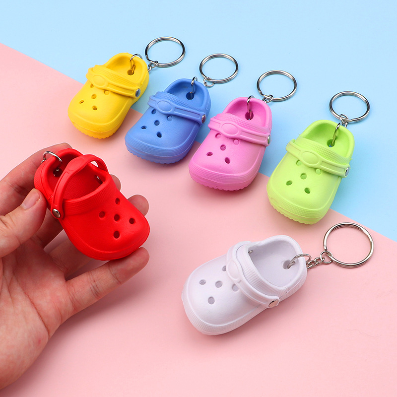 1PC Mini Slipper Shoes Keychai - Women'S Shoes Crocs 评论和价格