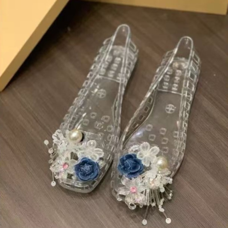 Designer Shoes Glamour PVC Tra - Women Shoes Sandals 评论和价格