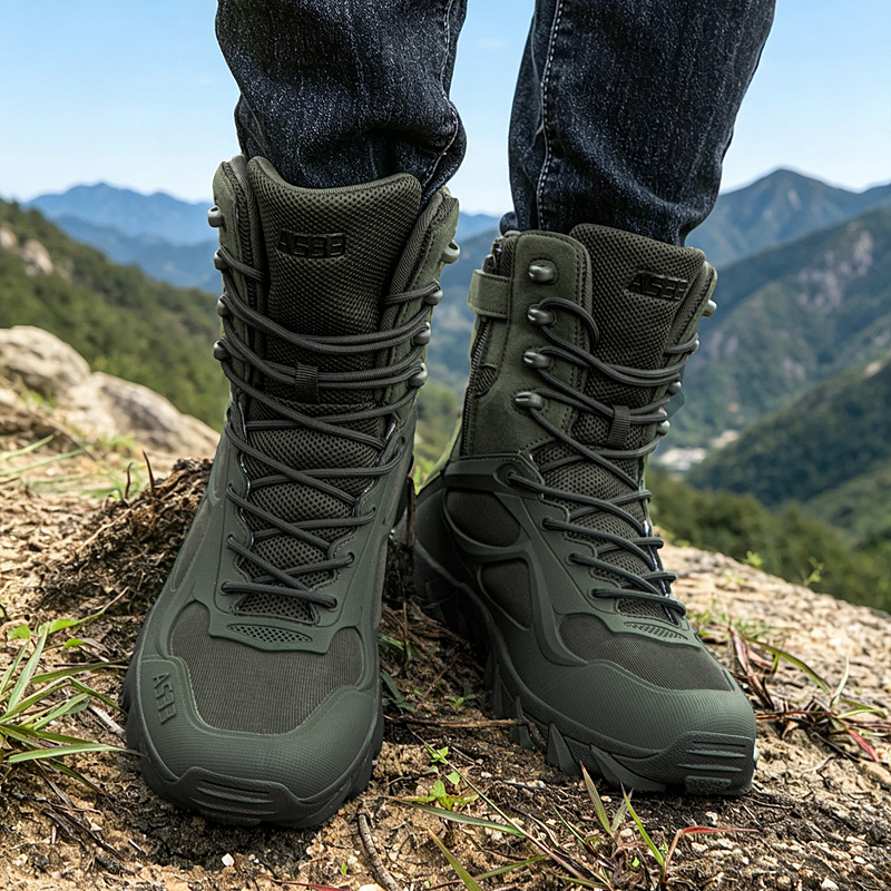 Men Tactical Boot Casual Ultra - Suede Ankle Boot 评论和价格
