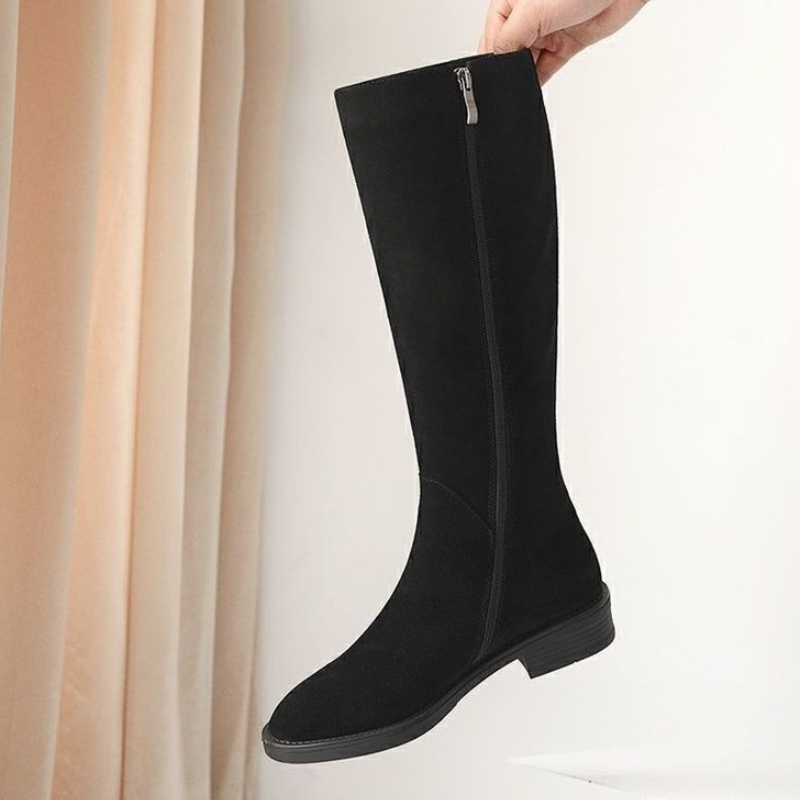 New in Zipper Warm Suede Ladie - Kids Shoes Women 评论和价格