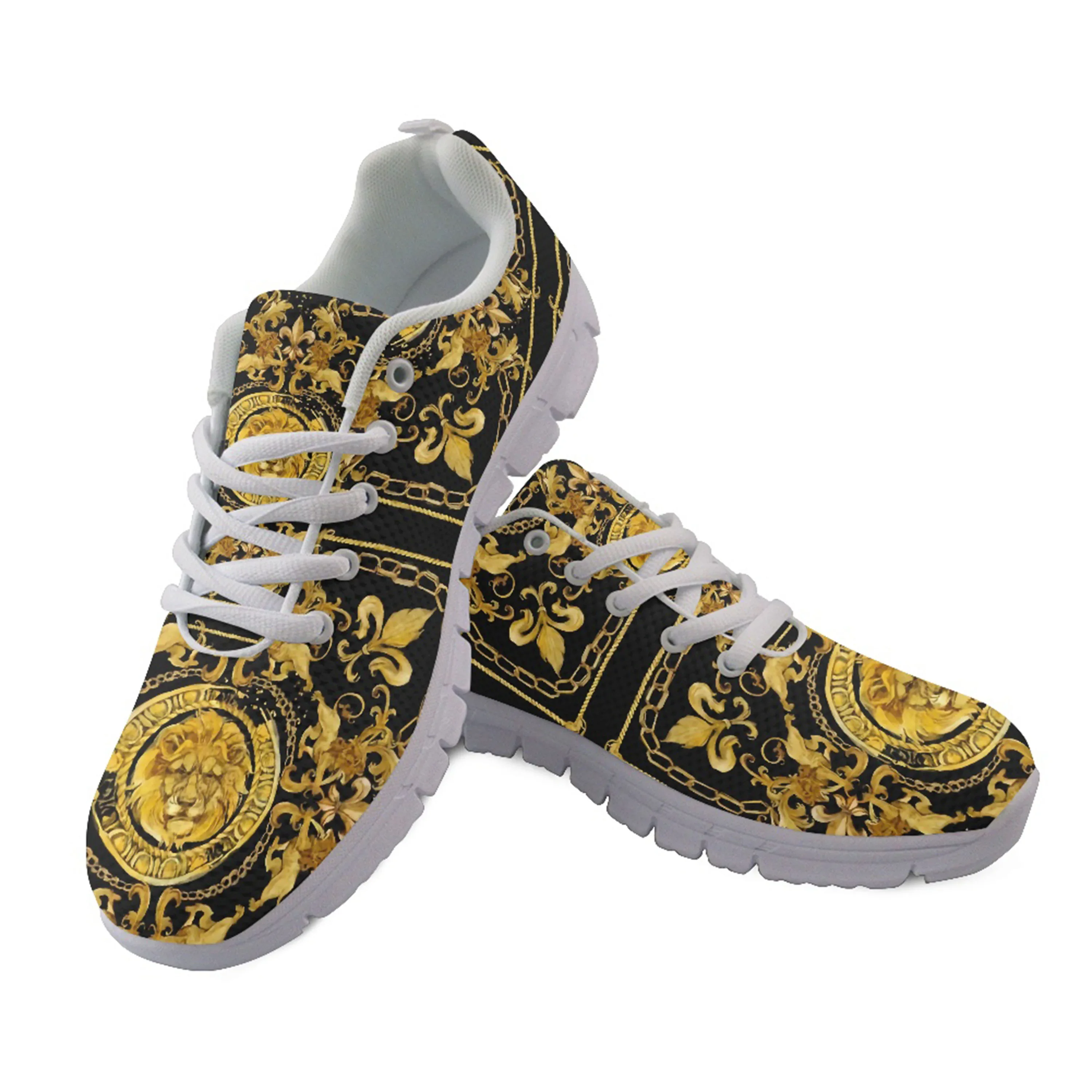 Golden Lion Head Lace Sports S - Kids Shoes Women 评论和价格