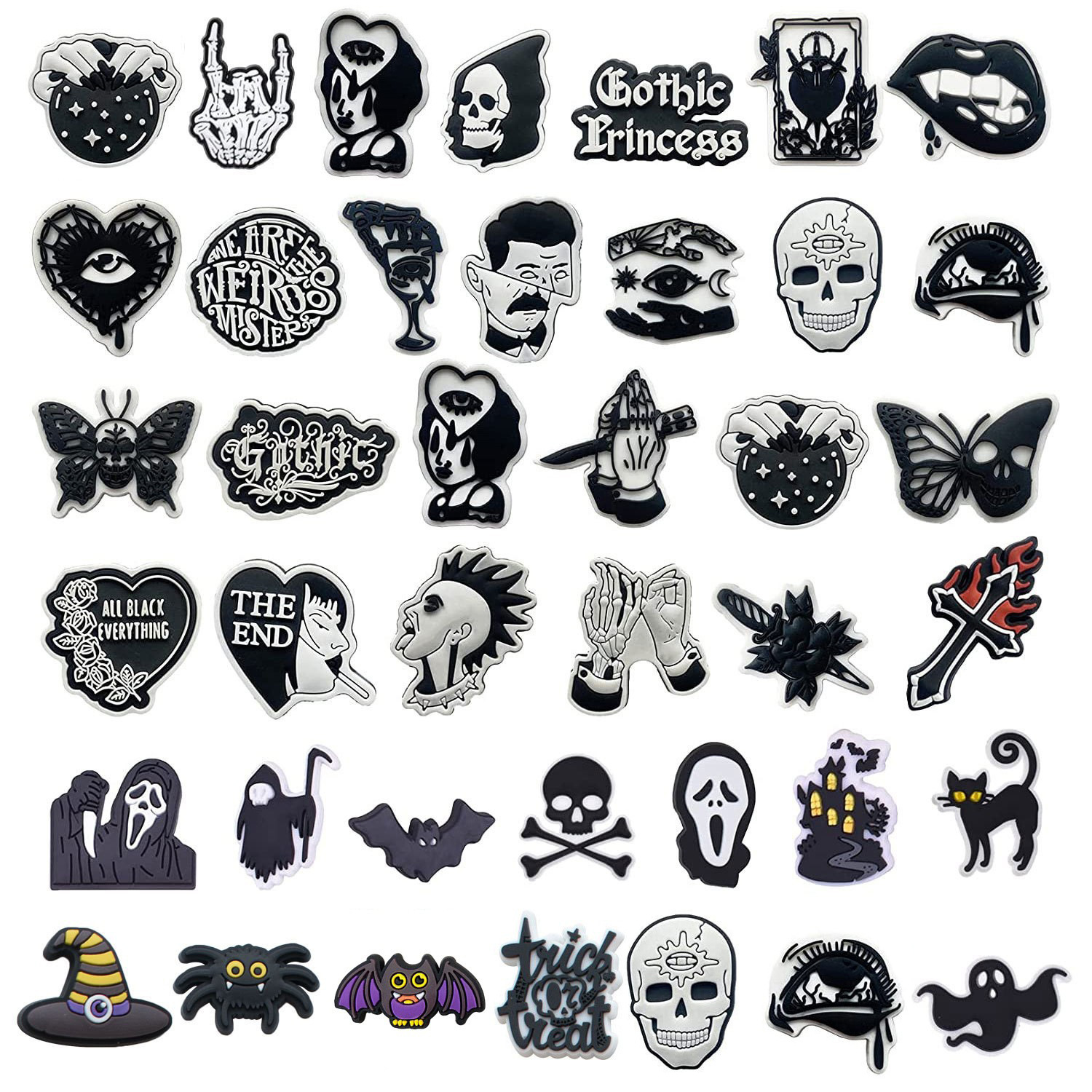 Horror Halloween Shoe Charms f - Women'S Shoes Crocs 评论和价格