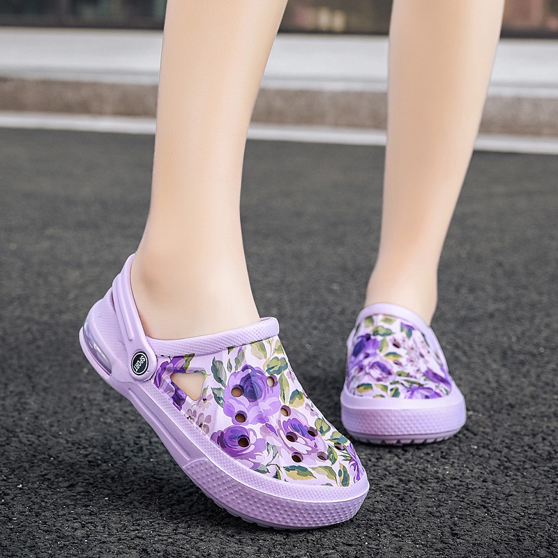 Summer Women Floral Graffiti C - Women'S Shoes Crocs 评论和价格