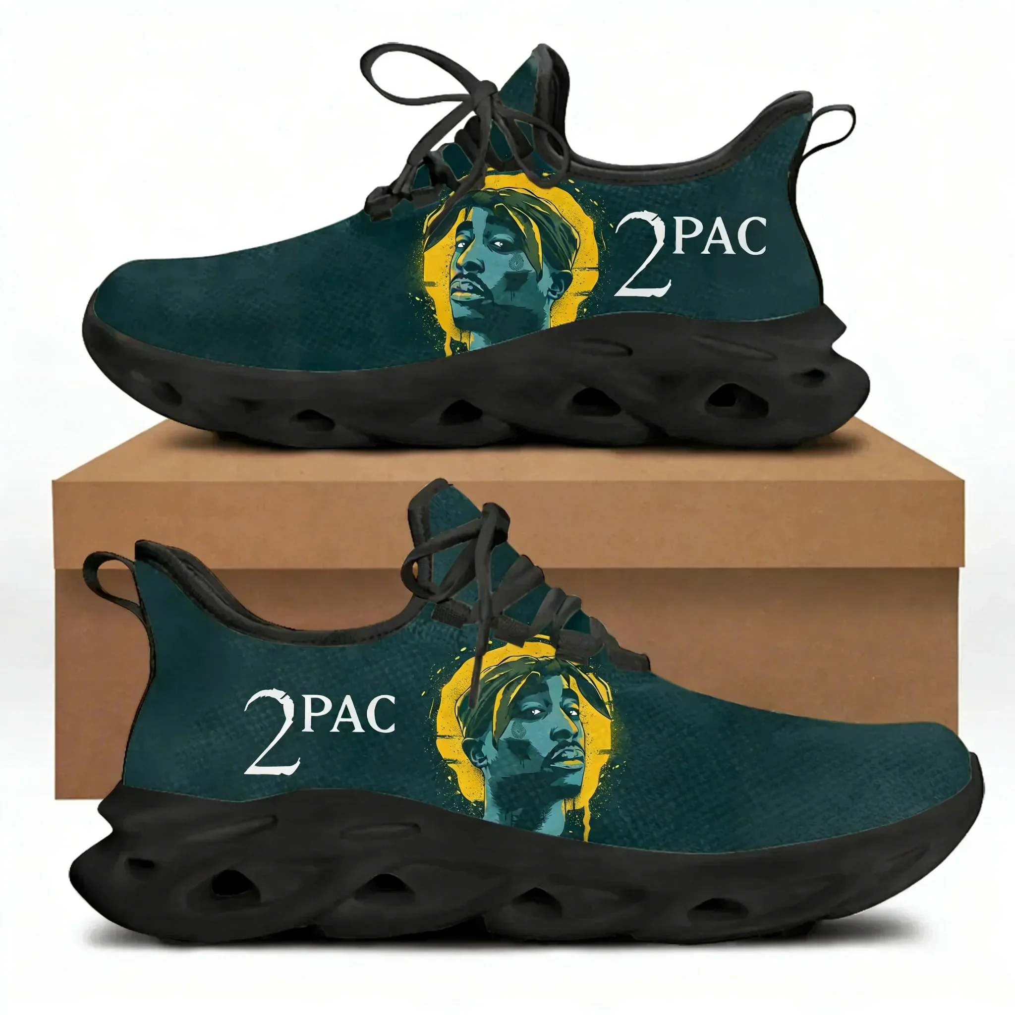 2Pac Tupac Rap All Eyez on Me  - Kids Shoes Women 评论和价格