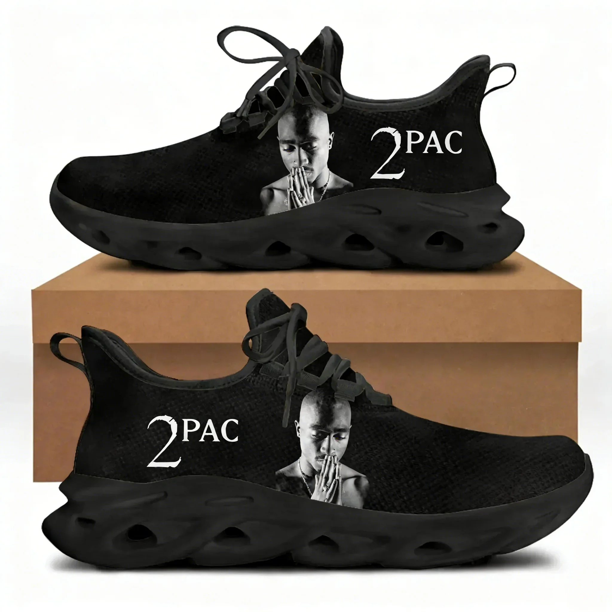 2Pac Tupac Rap All Eyez on Me  - Kids Shoes Women 评论和价格