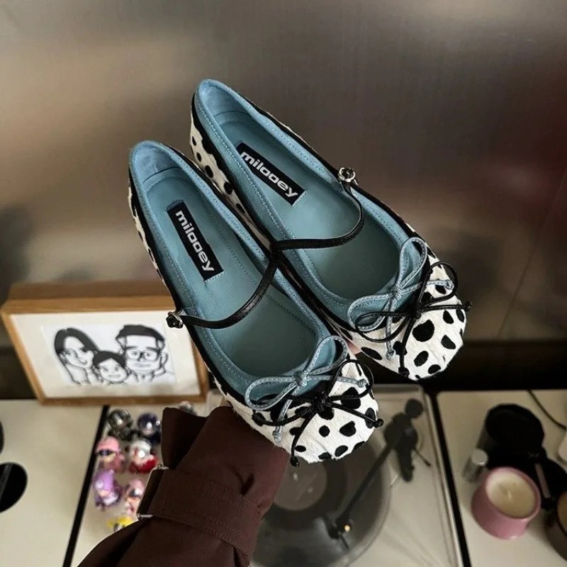 2026French Flat Bottomed Rotun - Women'S Shoes For Flat Feet 评论和价格
