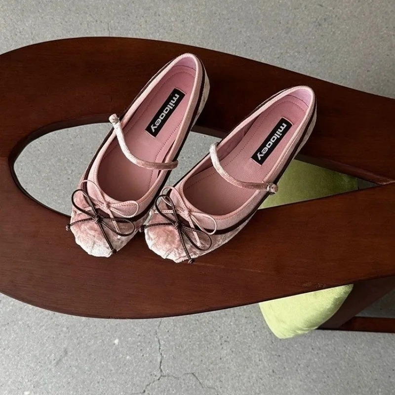 2026French Flat Bottomed Rotun - Women'S Shoes For Flat Feet 评论和价格