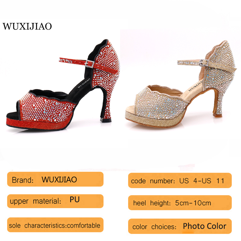 WUXIJIAO New Red and Glod Flas - Women'S Shoes Red Bottoms 评论和价格