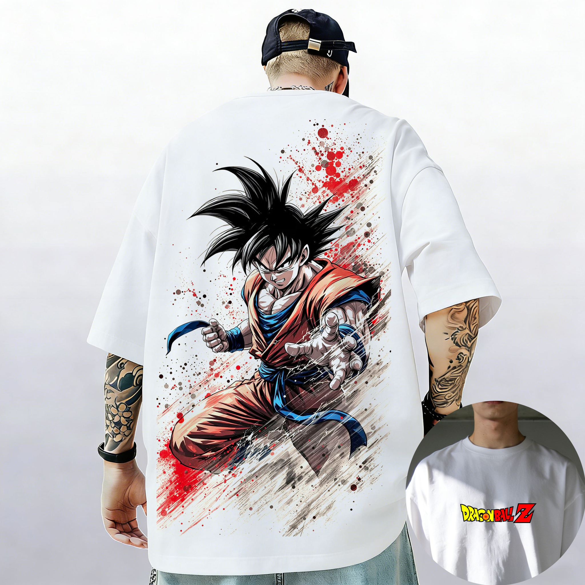 Dragon Ball Z Print Short Slee - Women'S Shoes Z 评论和价格