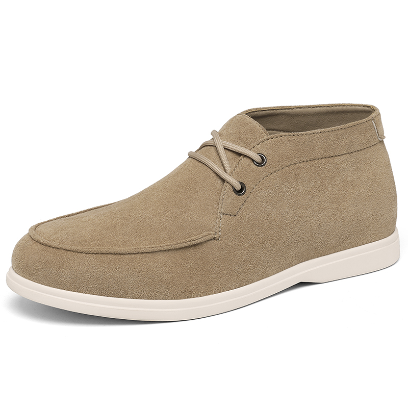 Classic British Style Suede Le - Suede Ankle Boot 评论和价格
