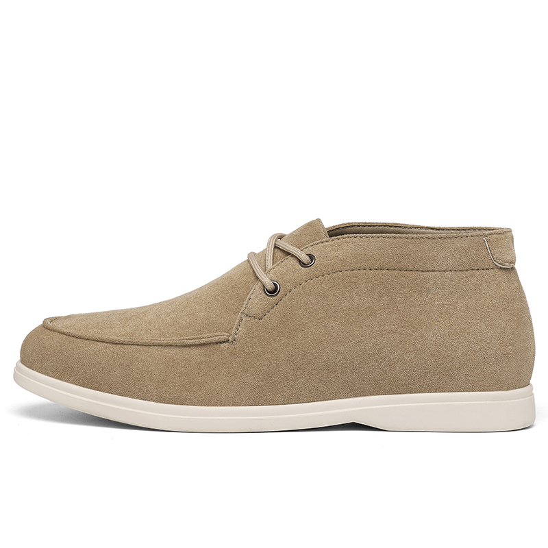 Classic British Style Suede Le - Suede Ankle Boot 评论和价格
