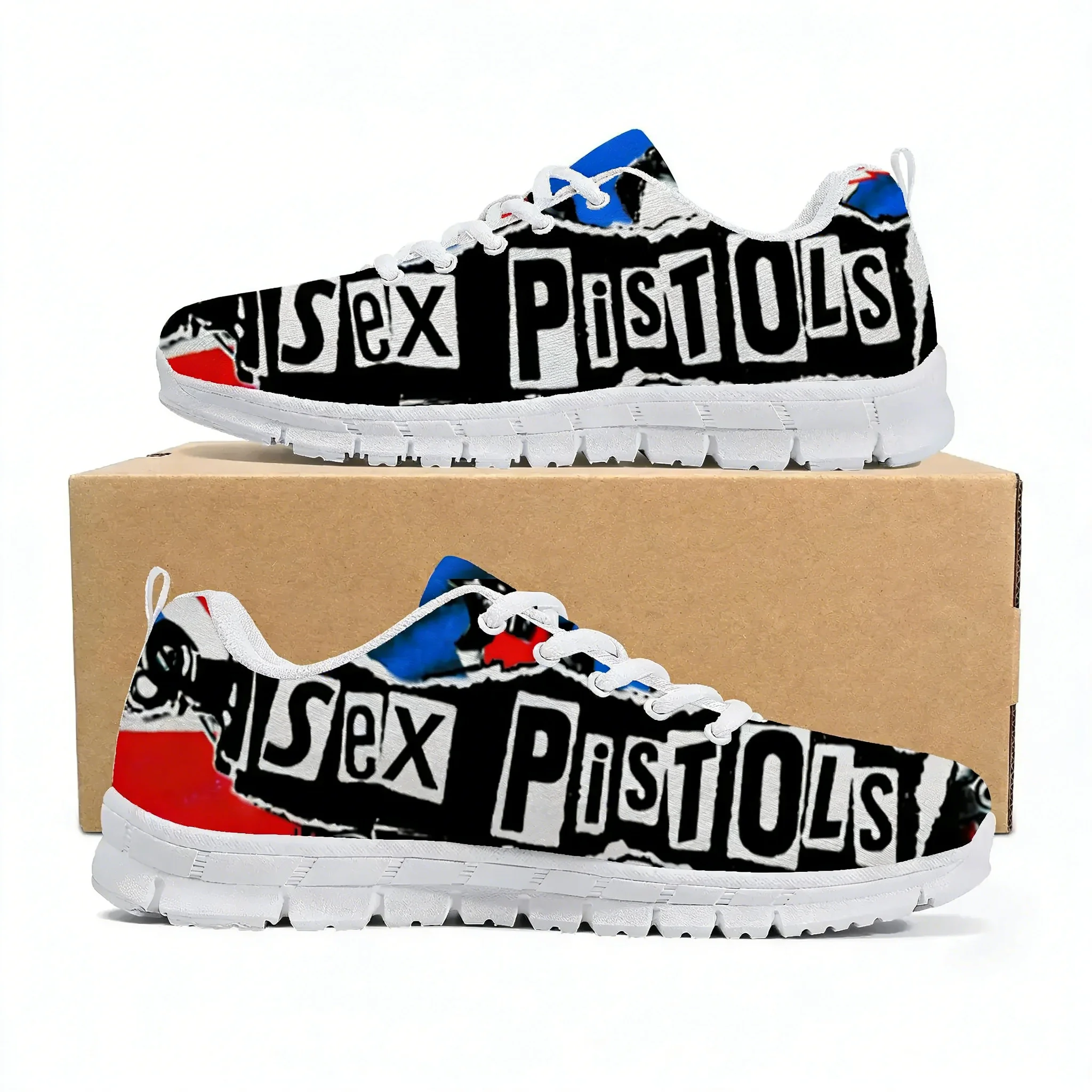 Sex Pistols Punk Rock Band Spo - Kids Shoes Women 评论和价格