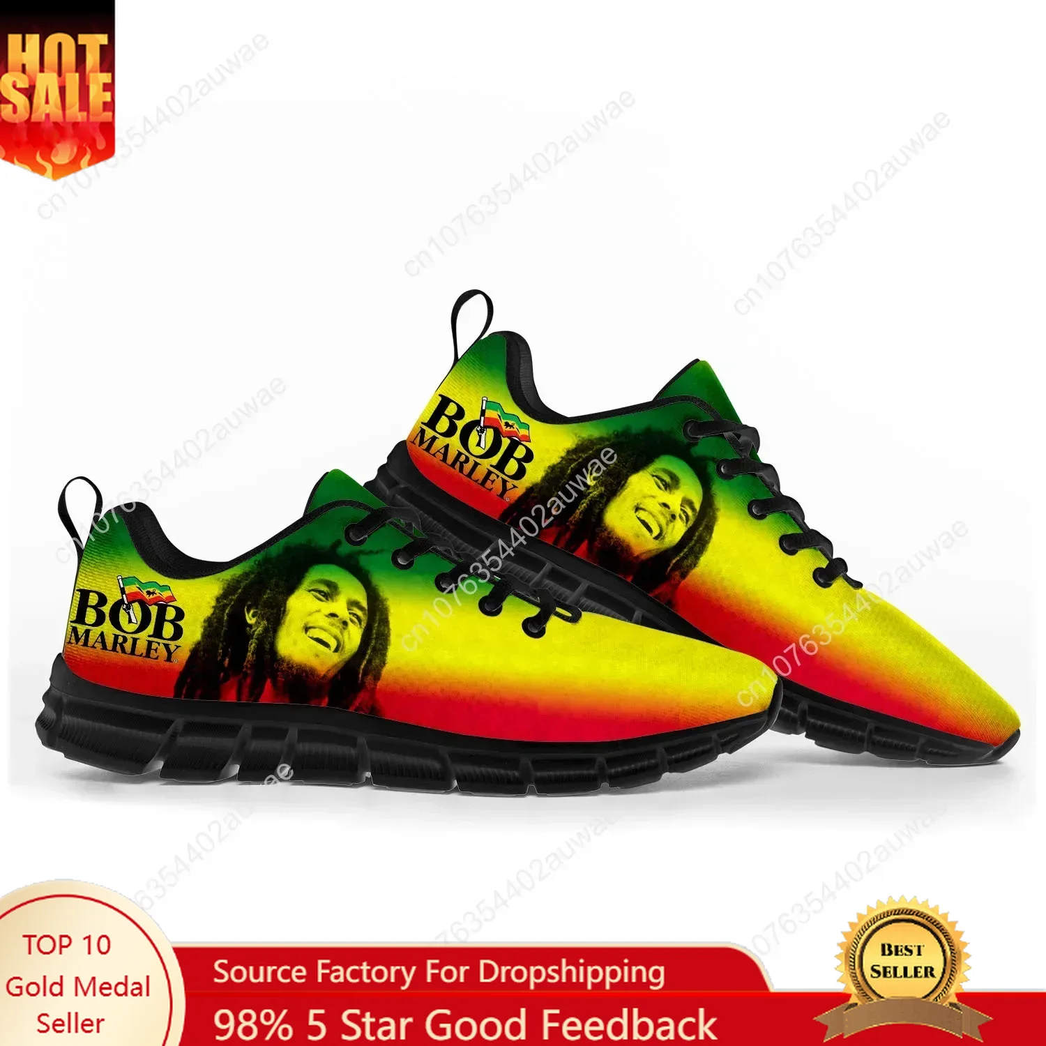 Bob Marley Reggae Rasta Music  - Kids Shoes Women 评论和价格