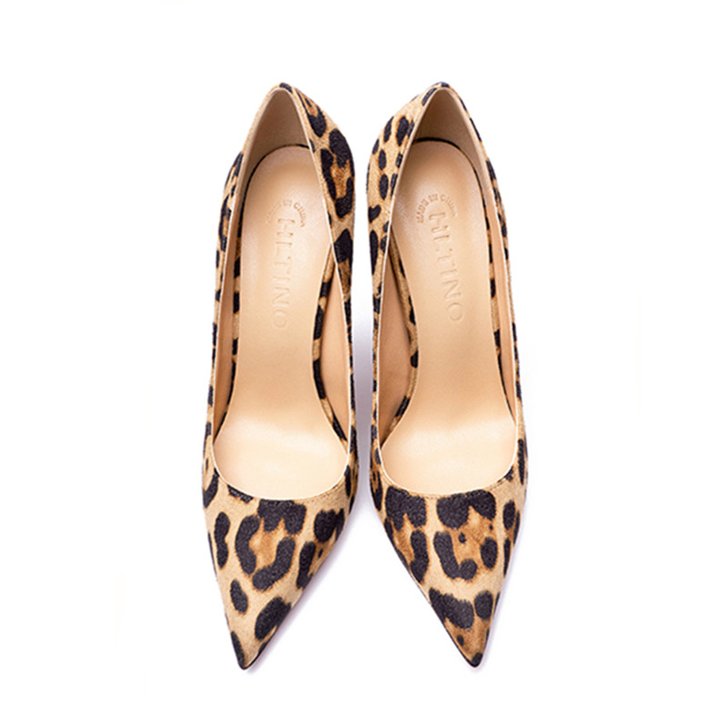 HLTINO Fashion Leopard Pumps W - Women'S Shoes Red Bottoms 评论和价格