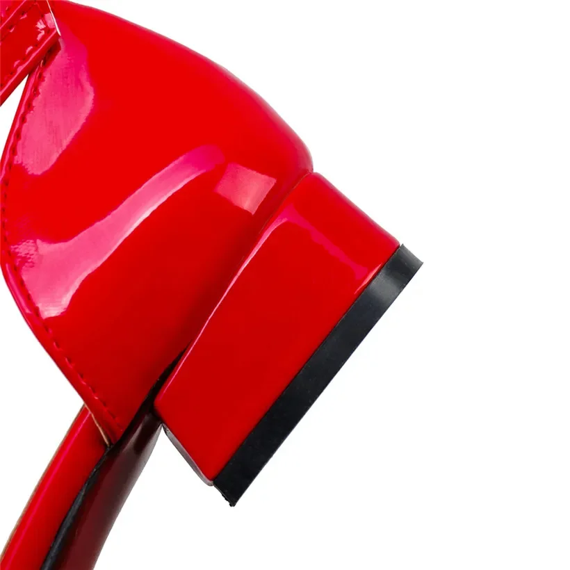 Big Size Women Bowtie Pumps Ro - Ankle Strap Heels 评论和价格