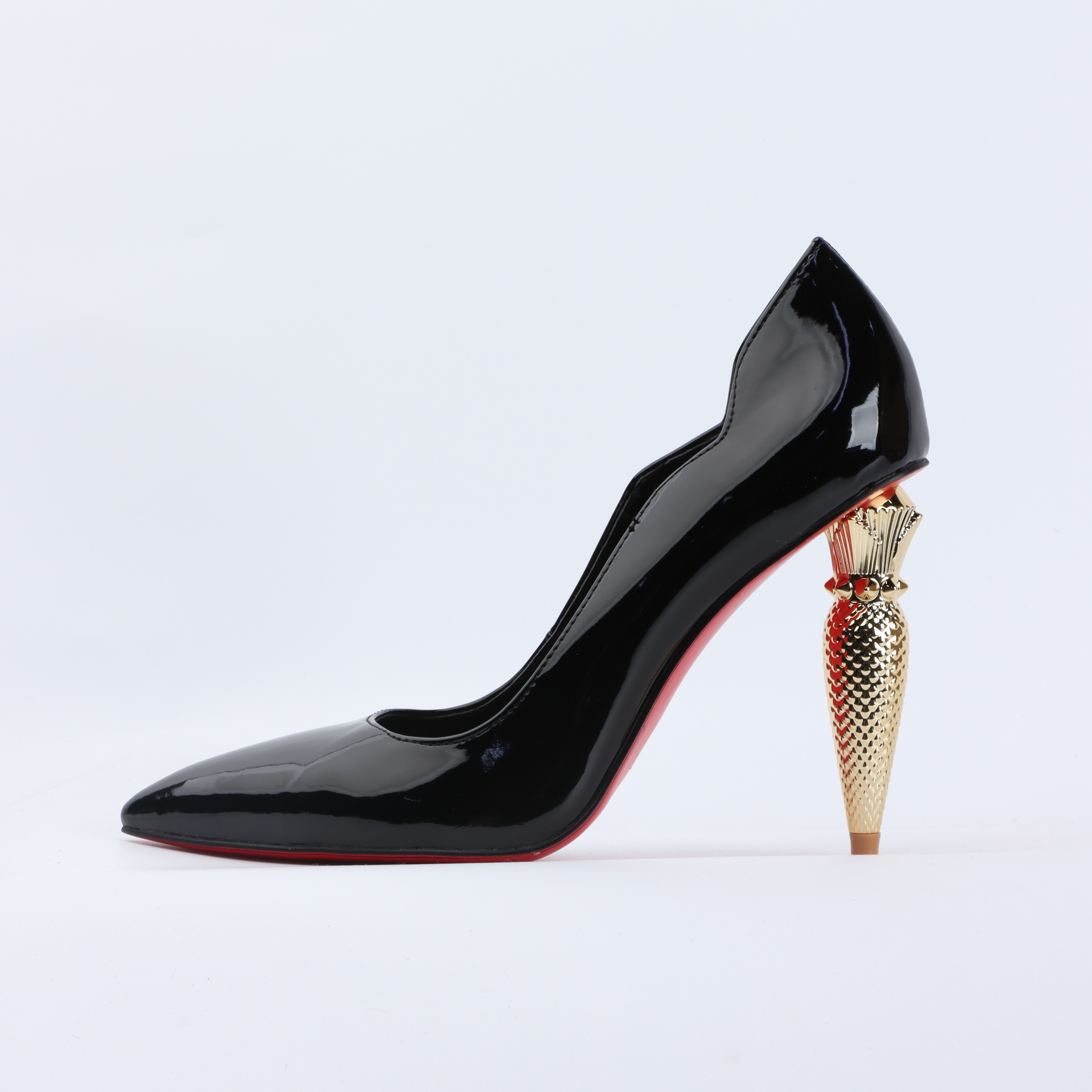 luxury Red Bottom Black Pointe - Women'S Shoes Red Bottoms 评论和价格