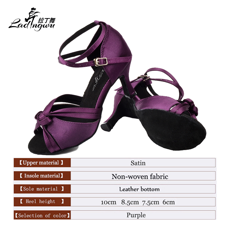 Ladingwu  Purple Ribbon Knot L - Women'S Shoes Z 评论和价格