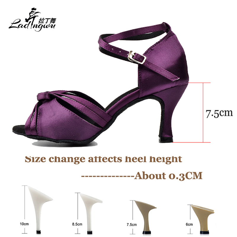 Ladingwu  Purple Ribbon Knot L - Women'S Shoes Z 评论和价格